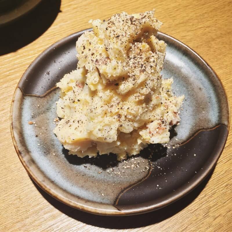 食レポ＠広島】炭火串焼とりみやの「みやのポテサラ」 | 日本ポテト